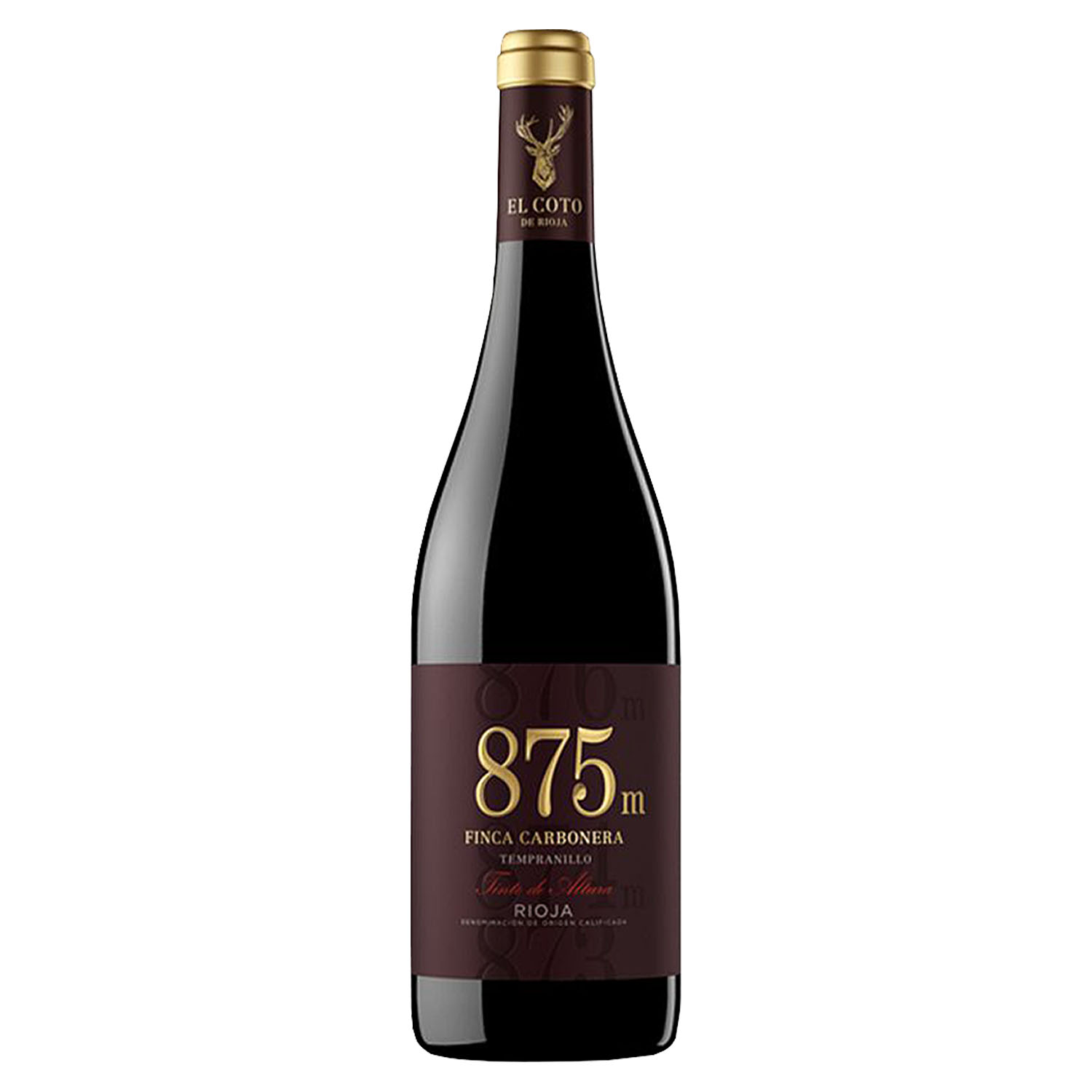 VINO 875 EL COTO TEMPRANILLO 75 CL 6 UDS
