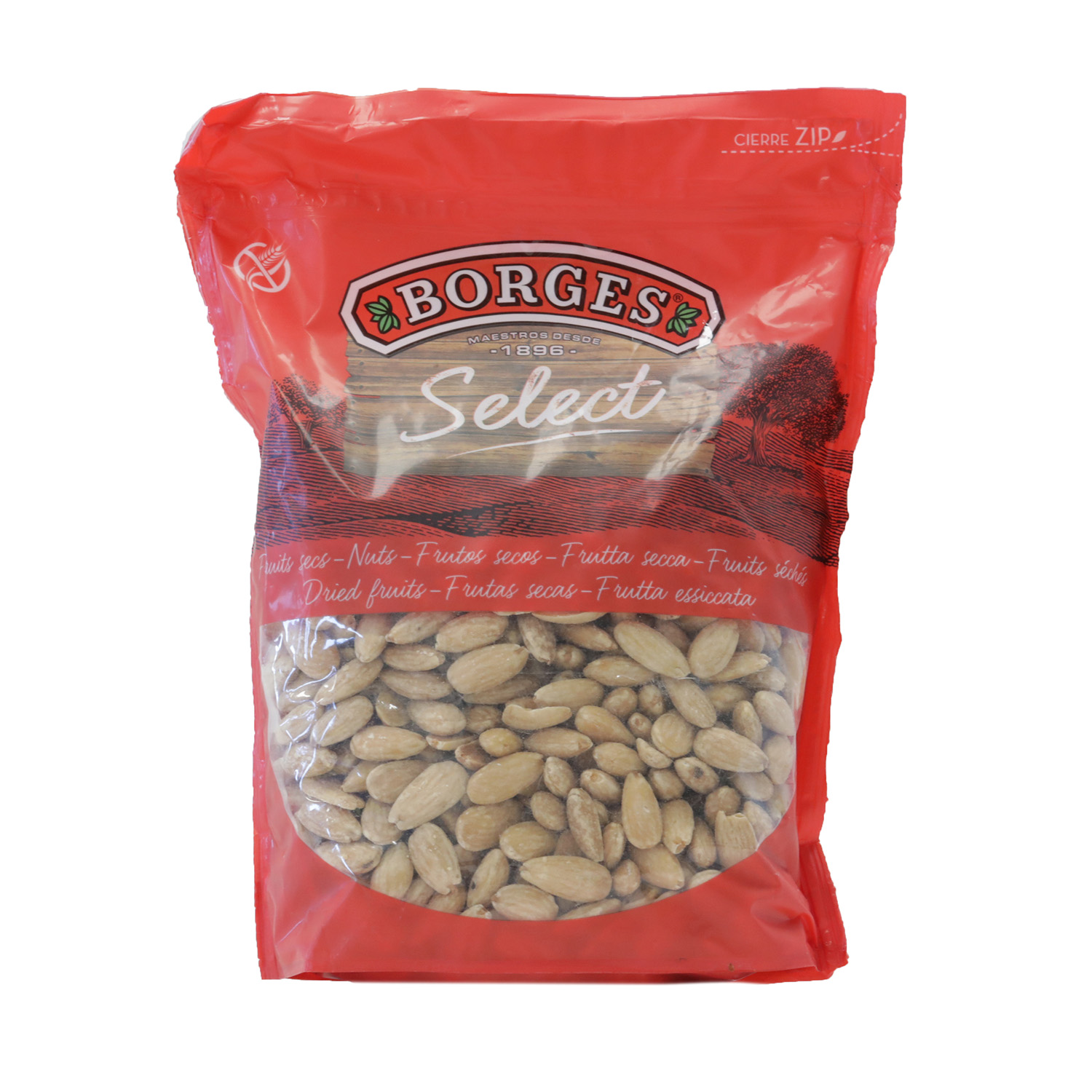 ALMENDRA FRITA BORGES BOLSA 1 KG
