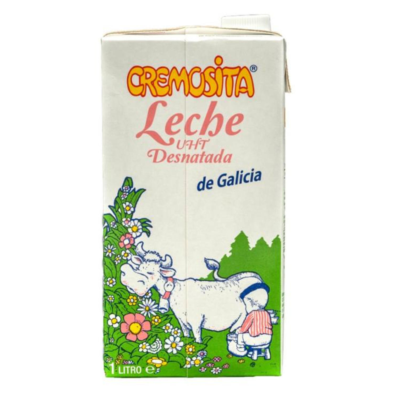 LECHE CREMOSITA DESNATADA BRIK 1 LITRO 6 UDS
