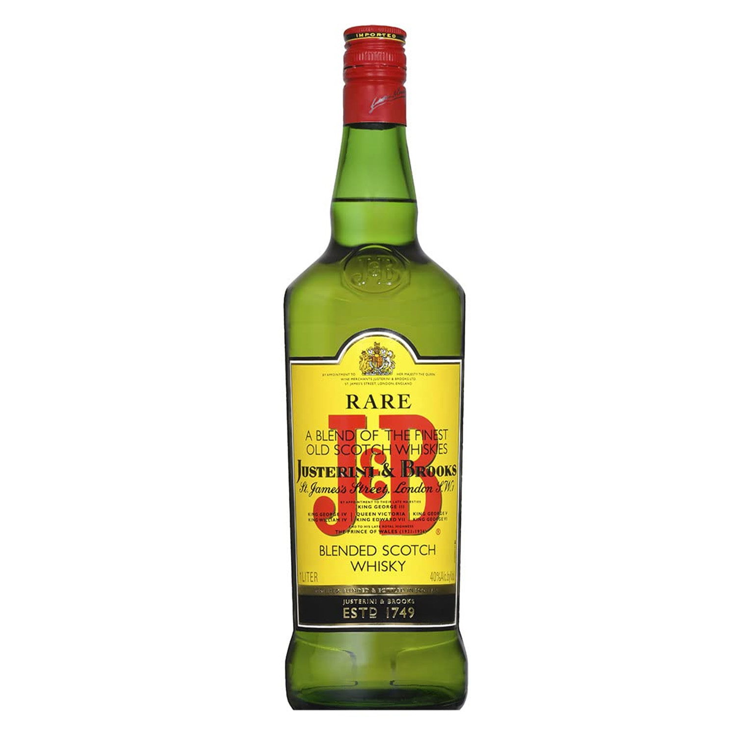WHISKY J & B 1 LITRO