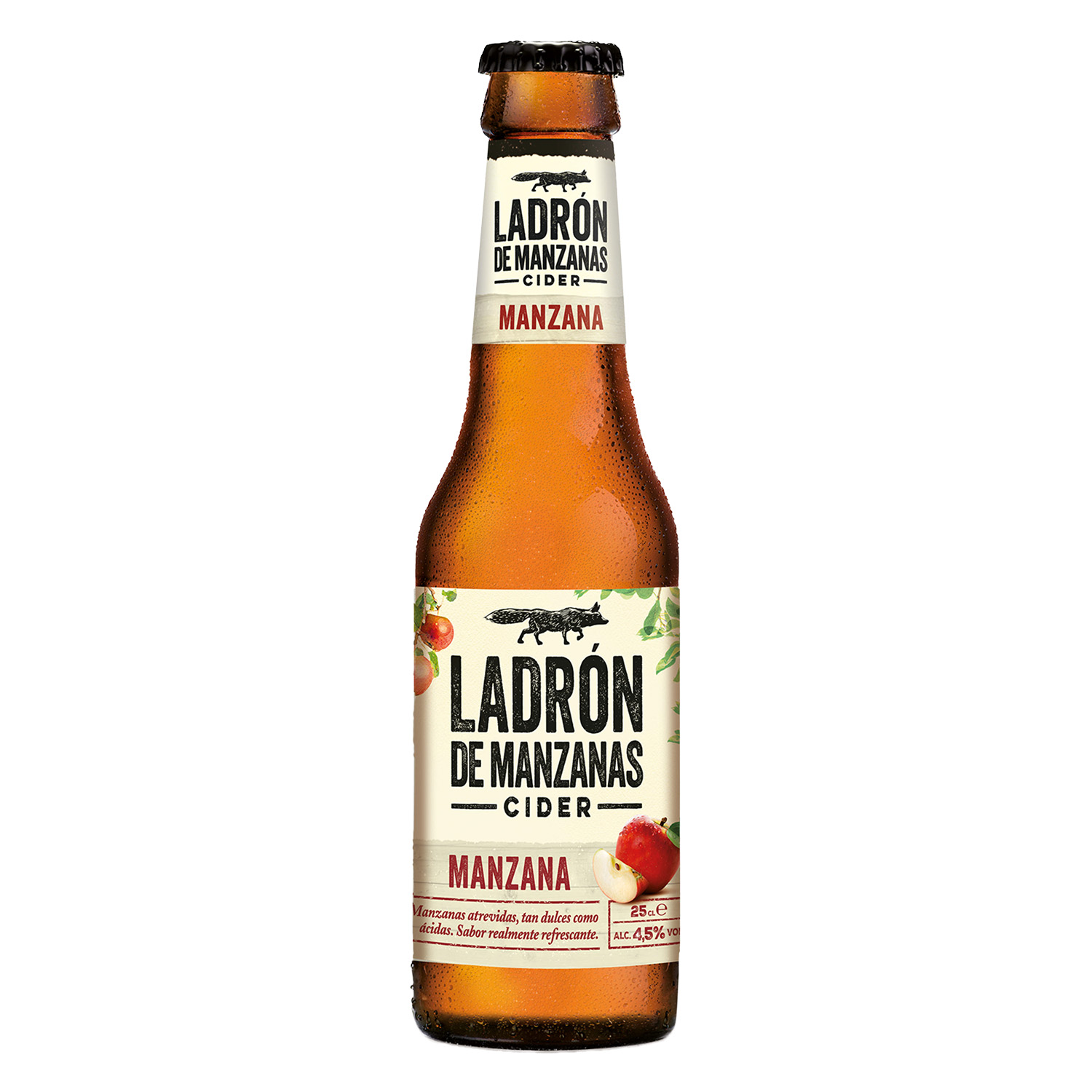 LADRON
  DE MANZANAS 1/3 RETORNABLE 24 UDS