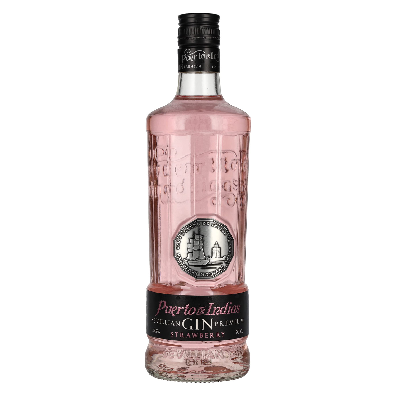 GINEBRA PUERTO INDIAS STRAWBERRY  70 CL