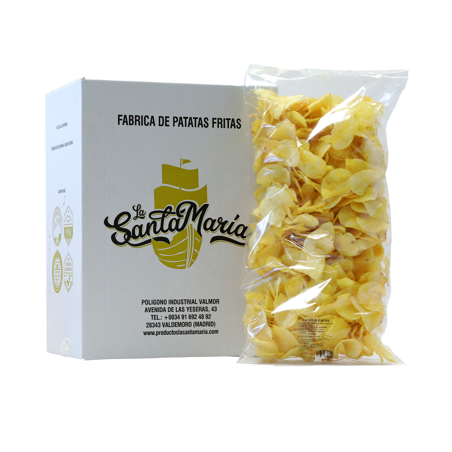 PATATA FRITA SANTAMARIA 1 KILO
