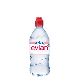 EVIAN PET 0,75
  LITRO 12 UDS
