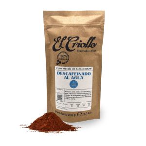 CAFE DESCAFEINADO AL AGUA EL CRIOLLO
  BOLSA 500 GRS