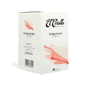 TE ROJO PU ERH EL CRIOLLO  20 UDS