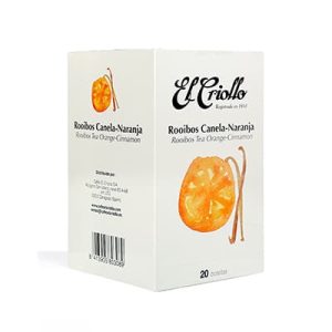 ROOIBOIS CANELA-NARANJA EL CRIOLLO 20 UDS