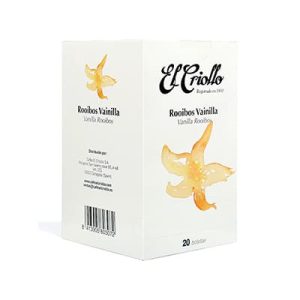 ROOIBOS VAINILLA EL CRIOLLO 20 UDS