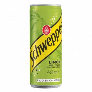 SCHWEPPES LIMON 33 CL LATA 24 UDS