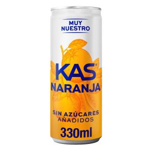 KAS NARANJA LATA 33 CL 24 UDS